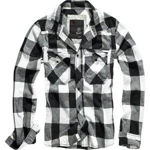 BRANDIT košile Checkshirt černo-bílá Velikost: 7XL