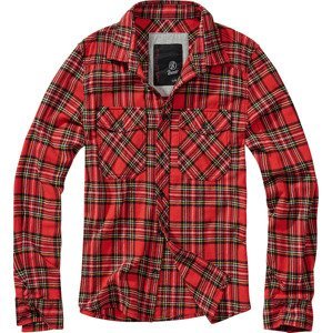 BRANDIT košile Checkshirt červená Velikost: 5XL