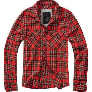 BRANDIT košile Checkshirt červená Velikost: 6XL