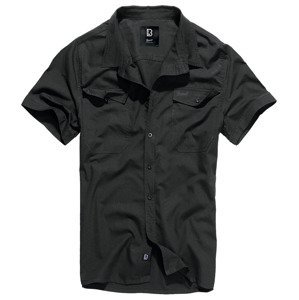 BRANDIT KOŠILE Roadstar Shirt, 1/2 sleeve Černá Velikost: XL
