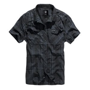 BRANDIT KOŠILE Roadstar Shirt, 1/2 sleeve Černo-modrá Velikost: L