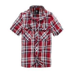 BRANDIT KOŠILE Roadstar Shirt, 1/2 sleeve Červená Velikost: XL