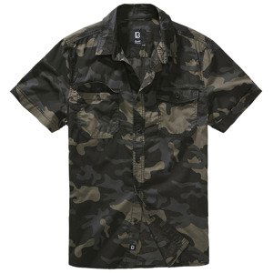 BRANDIT košile Roadstar Shirt 1/2 sleeve Darkcamo Velikost: M