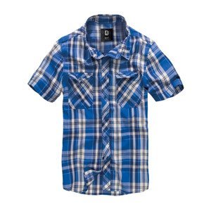 BRANDIT KOŠILE Roadstar Shirt, 1/2 sleeve Modrá Velikost: XL