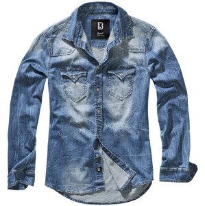 BRANDIT KOŠILE Riley Denimshirt Modrá Velikost: 4XL