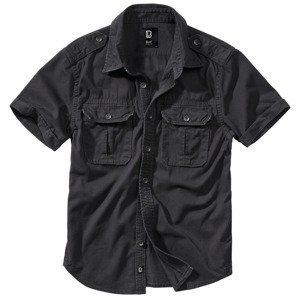 BRANDIT košile Vintage Shirt shortsleeve Černá Velikost: 4XL