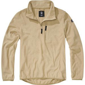 BRANDIT mikina Fleece Troyer Camel Velikost: 4XL