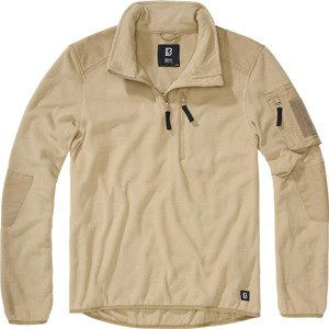 BRANDIT mikina Fleece Troyer Ripstop Camel Velikost: 4XL