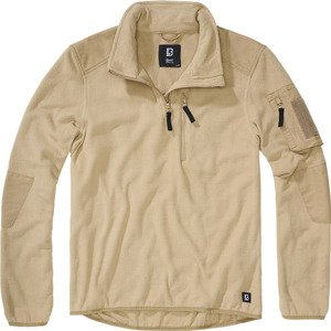 BRANDIT mikina Fleece Troyer Ripstop Camel Velikost: XL