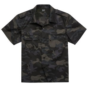 BRANDIT US košile Ripstop 1/2 Arm Darkcamo Velikost: 5XL