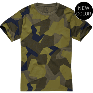 BRANDIT tričko T-Shirt swedisch camo M90 Velikost: 5XL