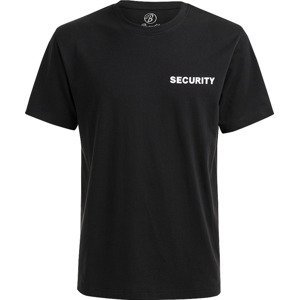 BRANDIT tričko Security Černé Velikost: M