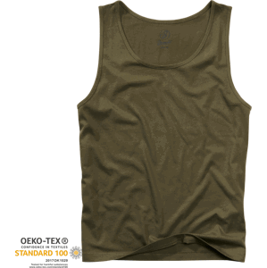 BRANDIT TÍLKO Tank Top Olivové Velikost: 7XL