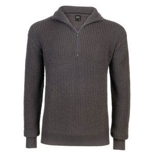 BRANDIT svetr Marine Pullover Troyer Antracit Velikost: M