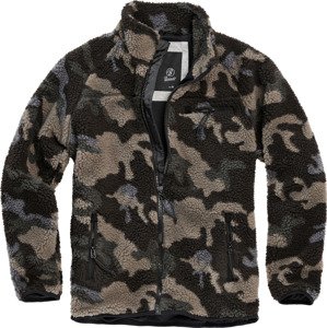 BRANDIT bunda Teddyfleece Jacket Darkcamo Velikost: 4XL