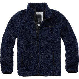 BRANDIT bunda Teddyfleece Jacket Modrá Velikost: 3XL