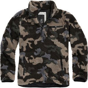 BRANDIT bunda Teddyfleece Troyer Darkcamo Velikost: 4XL