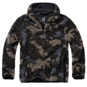 BRANDIT bunda Teddyfleece Worker Pullover Darkcamo Velikost: 6XL