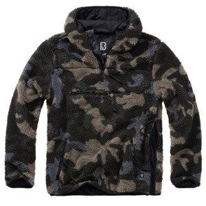 BRANDIT bunda Teddyfleece Worker Pullover Darkcamo Velikost: XL