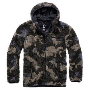 BRANDIT bunda Teddyfleece Worker Jacket Darkcamo Velikost: 4XL