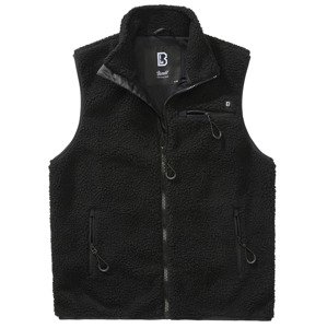 BRANDIT vesta Teddyfleece Vest Men Černá Velikost: 3XL