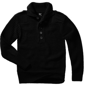 BRANDIT svetr Alpin Pullover černá Velikost: XL