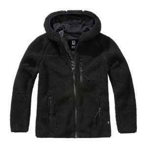 BRANDIT Dámská bunda Teddyfleecejacket hood Černá Velikost: 3XL