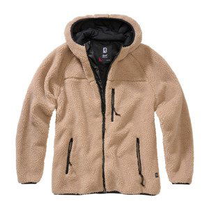 BRANDIT Dámská bunda Teddyfleecejacket hood Camel Velikost: M