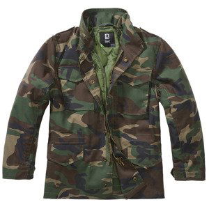 BRANDIT Dětská bunda Kids M65 Standard Jacket Woodland Velikost: 134/140