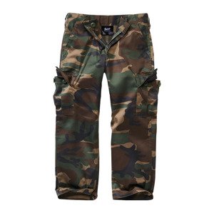 BRANDIT Dětské kalhoty US Ranger Trouser Woodland Velikost: 122/128