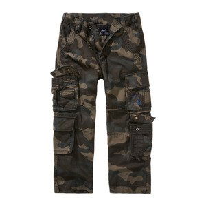 BRANDIT Dětské kalhoty Pure Trouser Darkcamo Velikost: 122/128