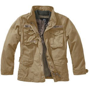 BRANDIT Dětská bunda M65 Giant Jacket Camel Velikost: 122/128