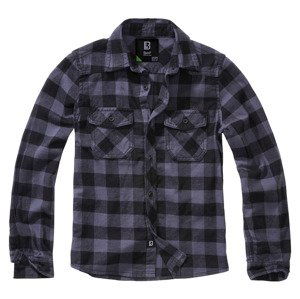 BRANDIT Dětská košile Checkshirt Černo-šedá Velikost: 122/128