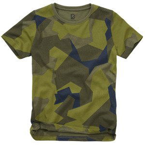 BRANDIT Dětské tričko T-Shirt Swedish camo M90 Velikost: 134/140