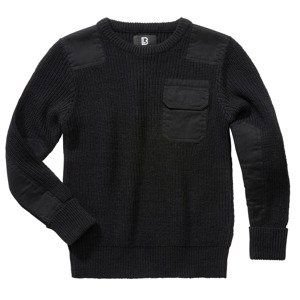 BRANDIT Dětský svetr BW Pullover Černý Velikost: 122/128