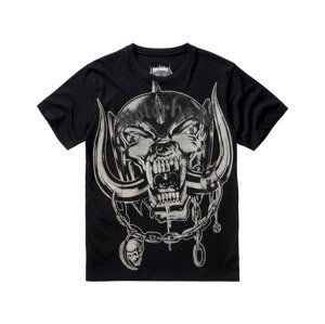 BRANDIT tričko Motörhead T-Shirt Warpig Print Černá Velikost: 5XL