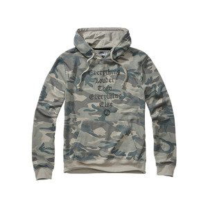 BRANDIT mikina Motörhead Sweathoody Grey camo Velikost: 5XL