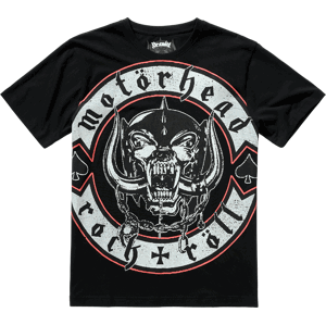 BRANDIT tričko Motörhead T-Shirt Rock Röll černá Velikost: S