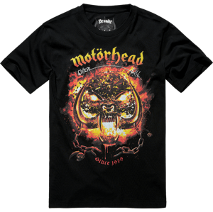 BRANDIT tričko Motörhead T-Shirt Overkill černá Velikost: 3XL