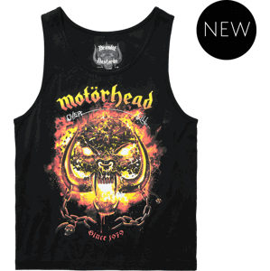 BRANDIT tílko Motörhead Tank Top Overkill černá Velikost: S