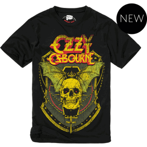 BRANDIT tričko Ozzy T-Shirt Skull černá Velikost: 5XL