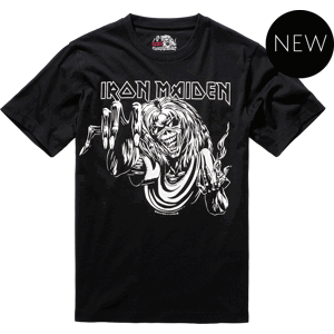 BRANDIT tričko Iron Maiden T Shirt Eddy Glow černá Velikost: 3XL