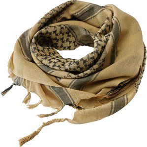 BRANDIT ŠÁTEK Shemag Scarf Khaki-černý Velikost: OS