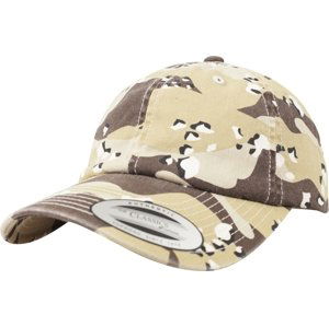 BRANDIT kšiltovka Low Profile Camo Washed Cap 6-color desert Velikost: OS