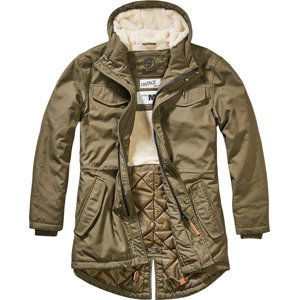 BRANDIT BUNDA Marsh Lake Teddyparka MEN Olivová Velikost: 3XL