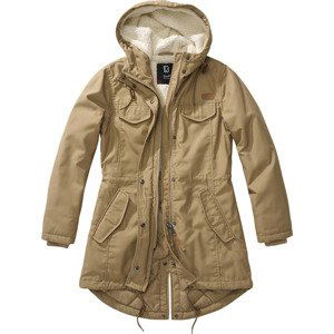 BRANDIT Dámská Bunda Marsh Lake Parka Camel Velikost: XS