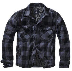 BRANDIT bunda Lumberjacket Černo - šedá Velikost: 4XL