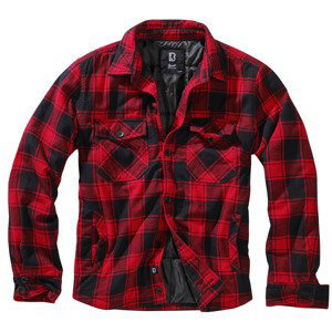 BRANDIT bunda Lumberjacket Červeno-černá Velikost: 7XL