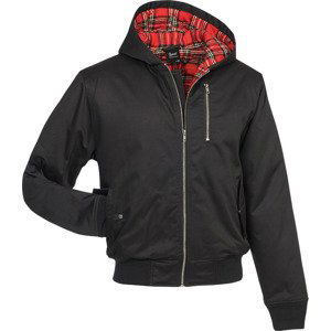 BRANDIT bunda Lord Canterbury Hooded Winter Jacket Černá Velikost: L