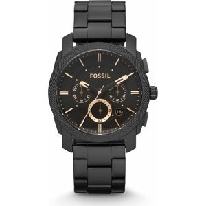 Hodinky Fossil Machine FS4682 Black/Black